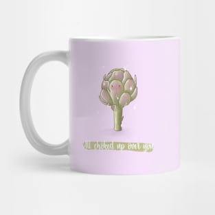 All choked up over you artichoke pun Mug